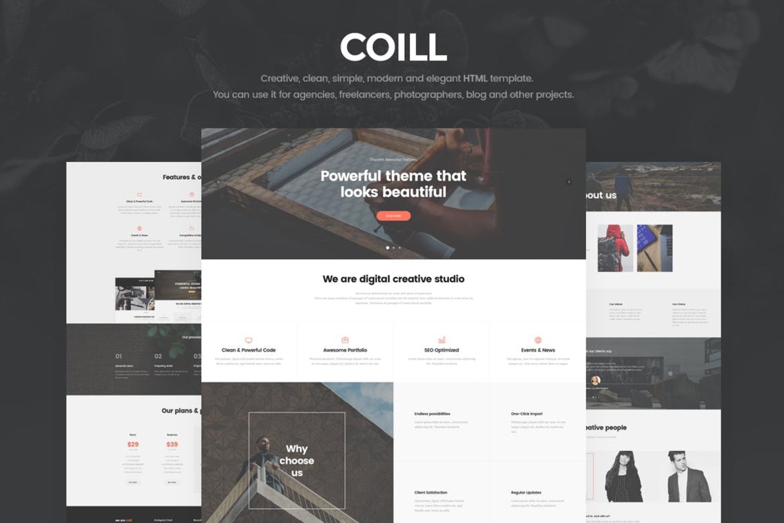 Coill | Business & Agency HTML5 Template