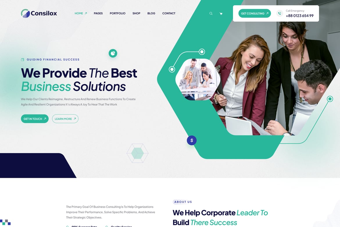 Consilox – Consulting Business WordPress Theme 1.1.2