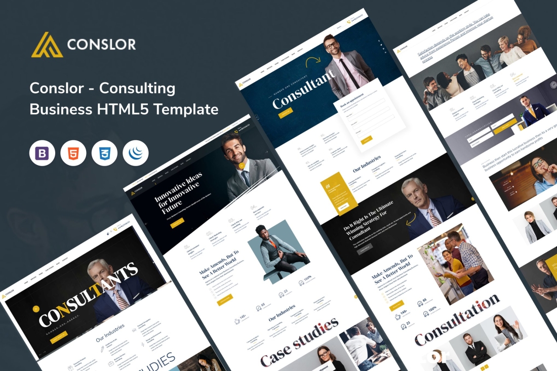 Conslor - Consulting Business HTML5 Template