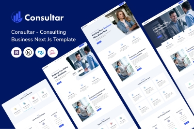 Consultar - Consulting Business Next Js Template