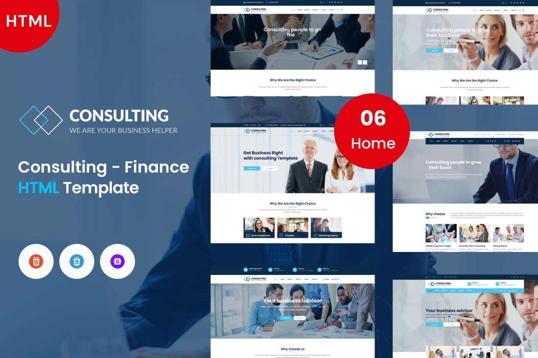 Consulting - Consulting & Business Template