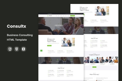 Consultx - Business Consulting HTML Template