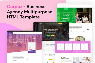 Corpoz - Business Agency Multipurpose HTML Templat