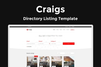 Craigs - Directory Listing Template