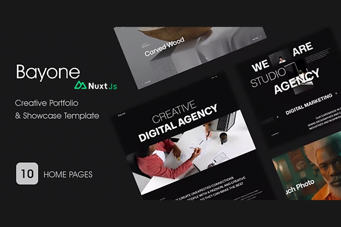 Creative Portfolio Nuxtjs Template