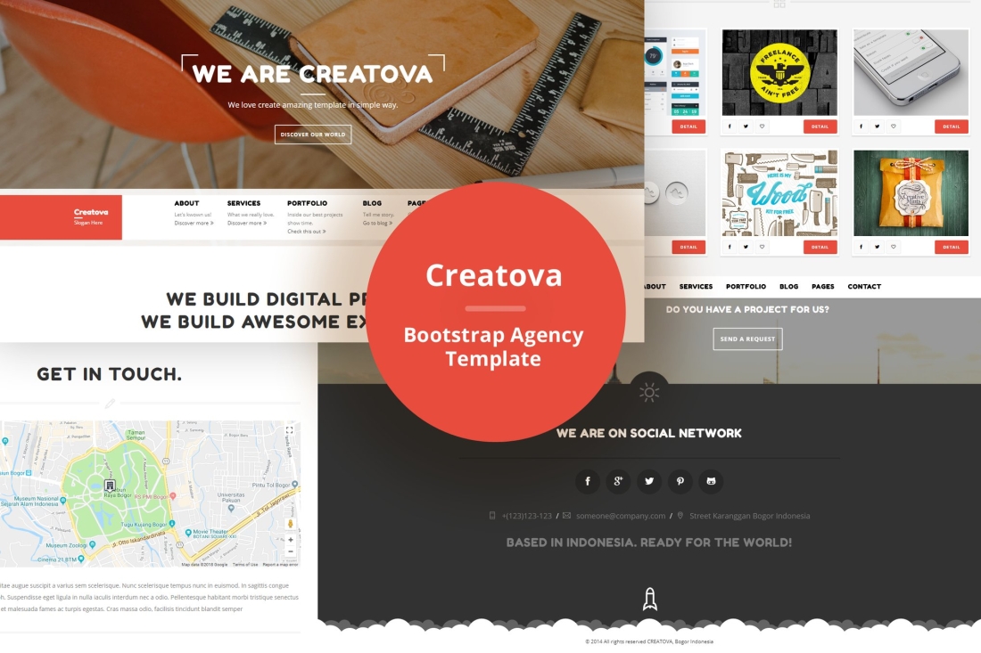 Creatova - Bootstrap Agency Template