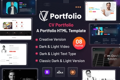 CV Portfolio - Portfolio HTML Template