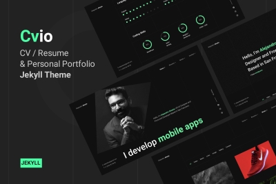Cvio - CV Resume Personal Portfolio Jekyll Theme
