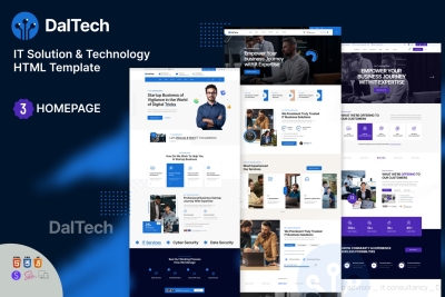 Daltech - IT Solutions & Technology HTML Template