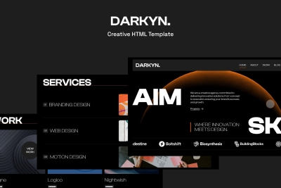Darkyn - Creative Html Template