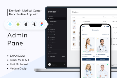 Demical - Medical Center App EXPO 50.0.2