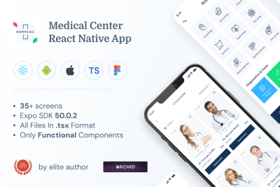 Demical - Medical Center React Native App