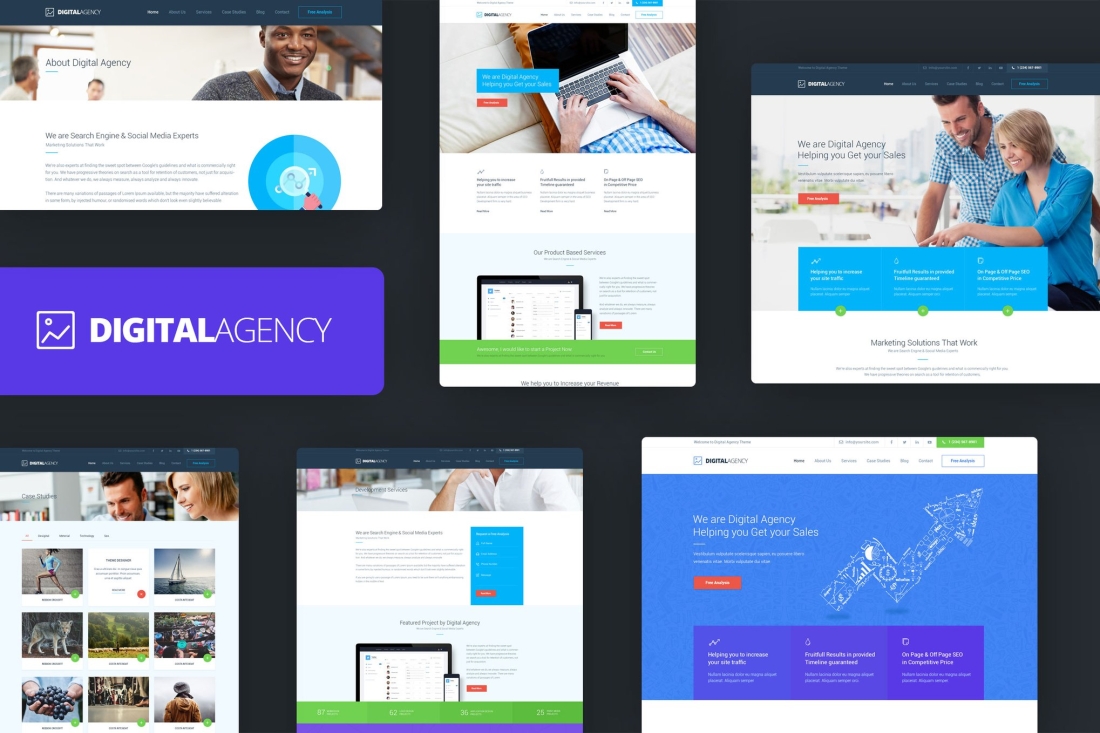Digital Agency - SEO / Marketing HTML Template
