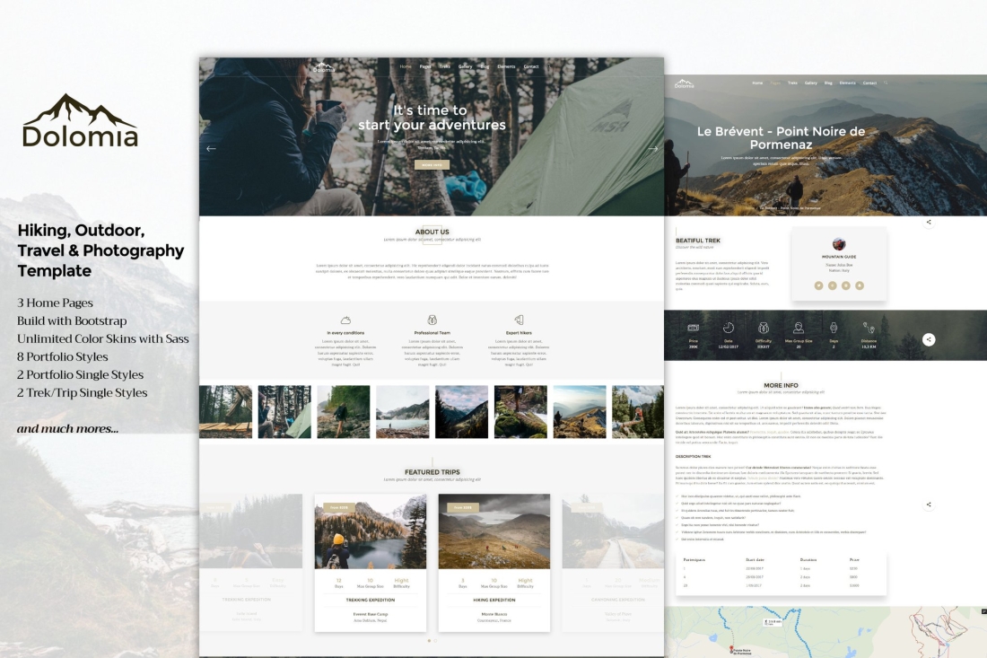 Dolomia - Hiking, Outdoor, Mountain Guide
