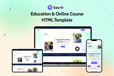 Edufit - Education & Online Course HTML Template