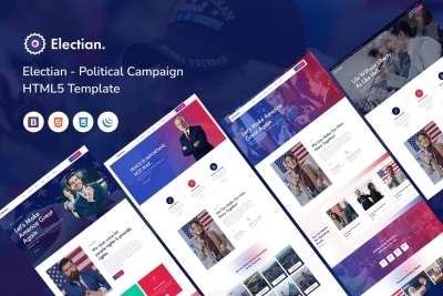 Electian - Political Campaign HTML5 Template