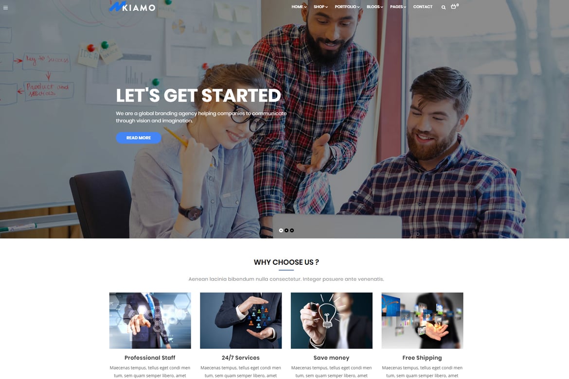 Enzio – Responsive Business WordPress Theme 1.2.6