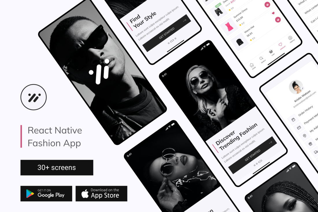 Evelin - React Native Fashion Store App