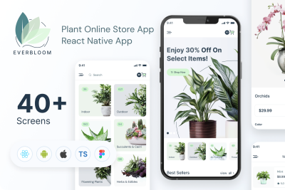 Everbloom - Plant Online Store React Native App