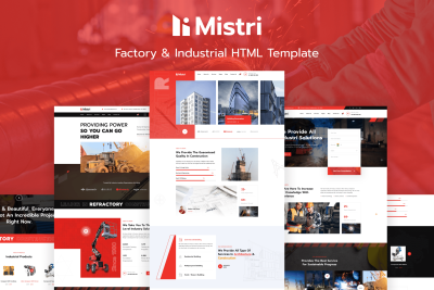 Factory & Industrial HTML Template