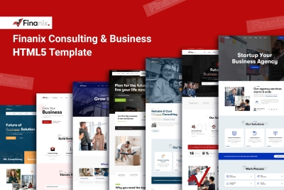 Finanix - Consulting & Business HTML5 Template