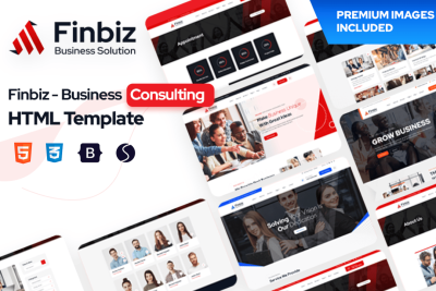 Finbiz - Consulting Business HTML Template
