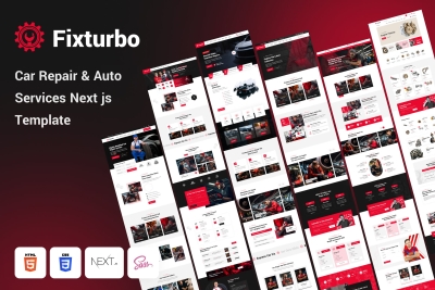 Fixturbo - Car Service & Auto Repair React Js