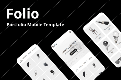 Folio - Portfolio Mobile Template