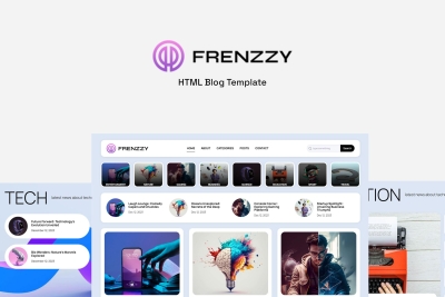 Frenzzy - Blog HTML Template