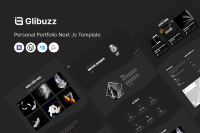 Glibuzz - Personal Portfolio Next Js Template