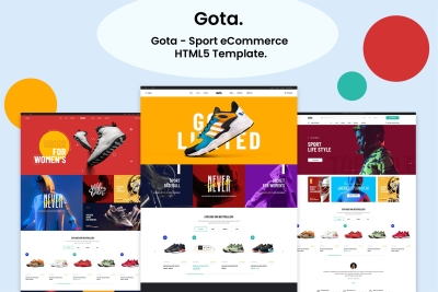Gota - Sport eCommerce HTML5 Template