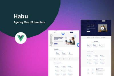 Habu  - Agency Vuejs Template