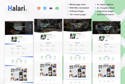 Halari – Software  & IT Solution  HTML Template