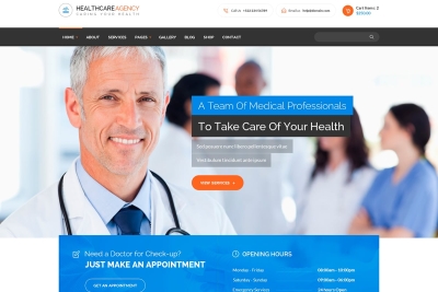 Healthcare Agency - Health & Medical HTML