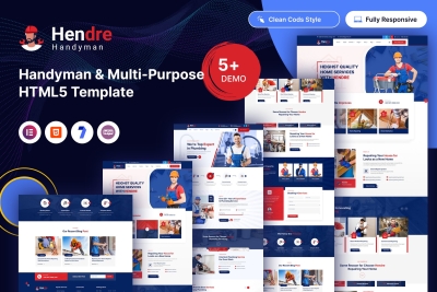 Hendre - Handyman & Multi-Purpose HTML5 Template