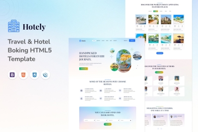 Hotely – Travel & Hotel Boking HTML5 Template
