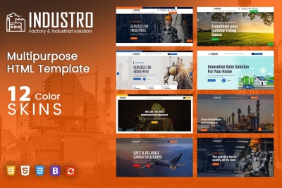 Industry - Factory & Industrial HTML Template