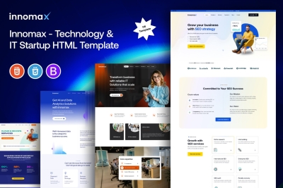 Innomax - Technology & IT Startup Template