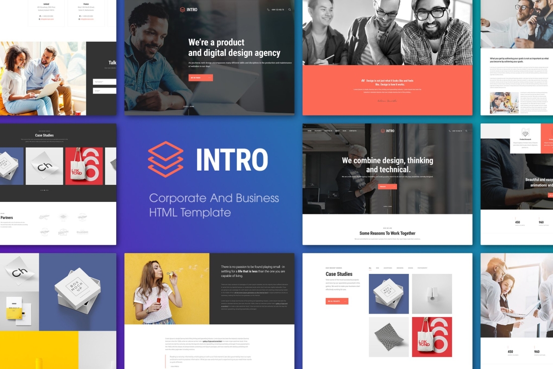 INTRO | Corporate And Business HTML Template