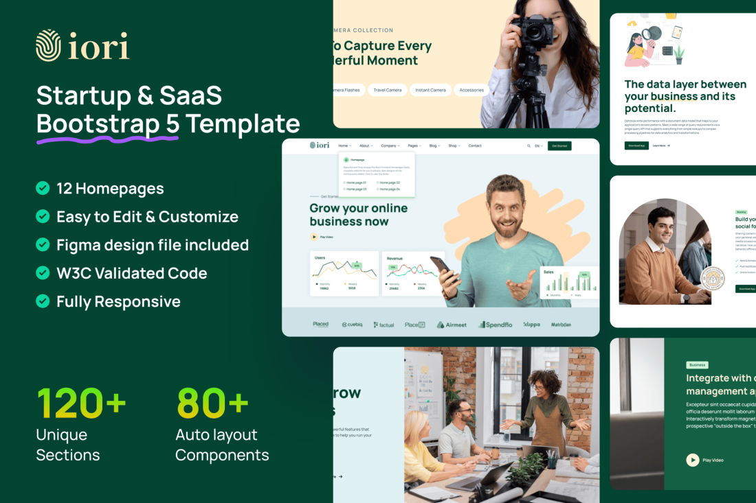 iori - Startup & SaaS Bootstrap 5 Template