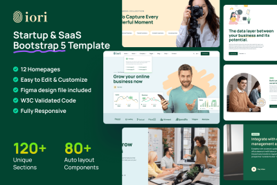 iori - Startup & SaaS Bootstrap 5 Template