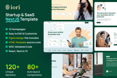 iori - Startup & SaaS NextJS ReactJS Template