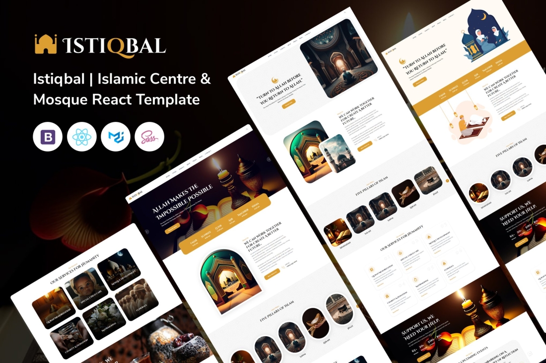 Istiqbal | Islamic Centre & Mosque React Template