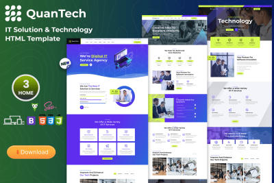 IT Solutions & Technology HTML Template