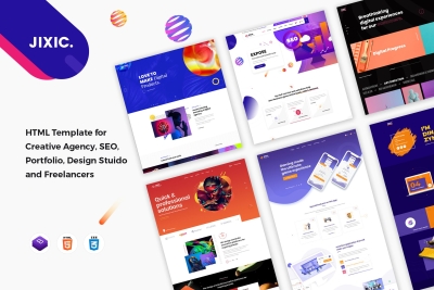 Jixic - Creative Agency & Multipurpose  Template