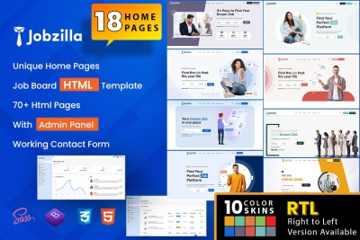 Job Board HTML Template