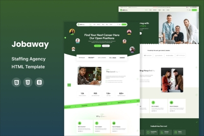Jobaway - Staffing Agency HTML Template