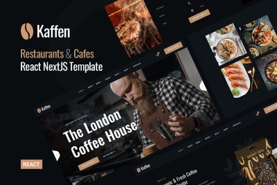 Kaffen - Restaurant & Cafe React Template