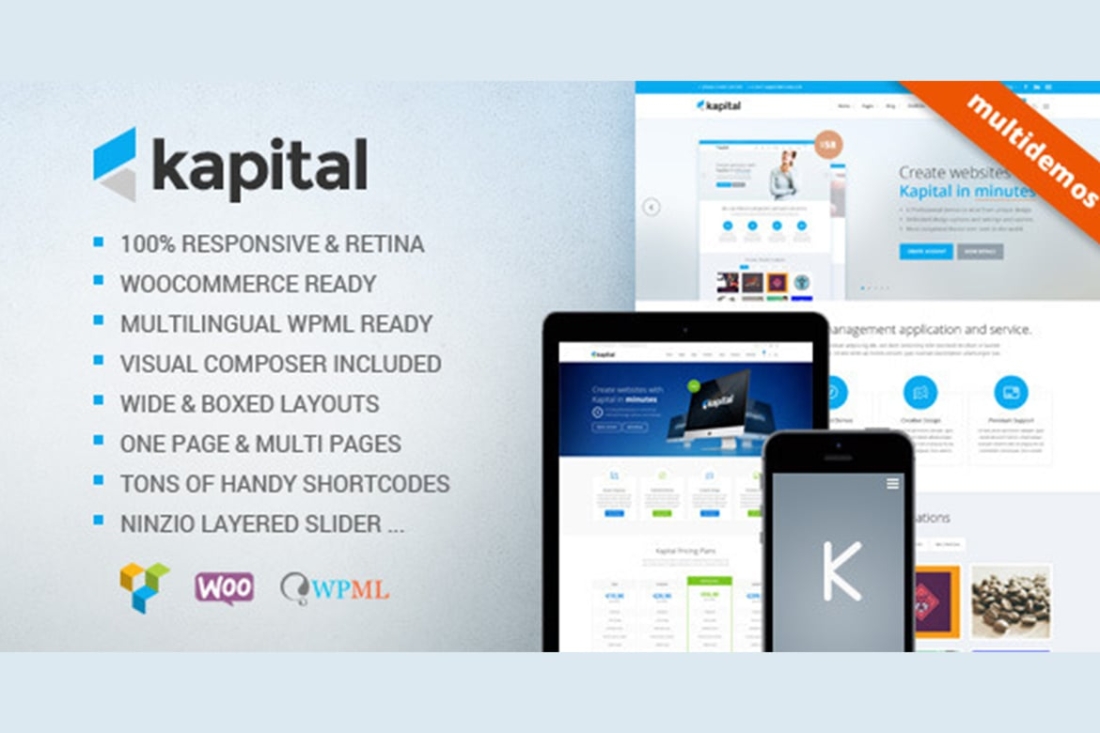 Kapital - Responsive Multi-Purpose Template
