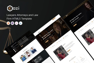 Kazi – Lawyers Attorneys and Law Firm Template